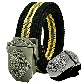 

2019 Tactical belts for men Alloy buckle Suitable for Military Canvas body Width 3.8CM Designer high quality Fashion brand Youth