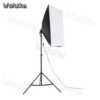 

Single Lamp Softbox + 2 m light stand Kit photography shed continuous light lamp photo equipment CD50 T06