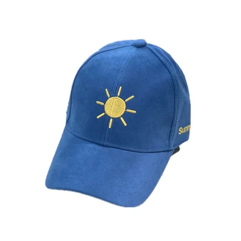 

Solid Children Baseball Hat Cap Weather Embroidery Kids Boy Girl Fashion Duck Cap with Cotton Sweat Belt Velcro Adjustable Size