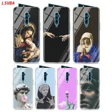 Funda de silicona Retro estatua de arte Vintage para OPPO Reno Z 10X Zoom F11 F9 F7 F5 A7 R9S R17 Realme 2 C2 3 Pro cubierta de la cáscara del teléfono