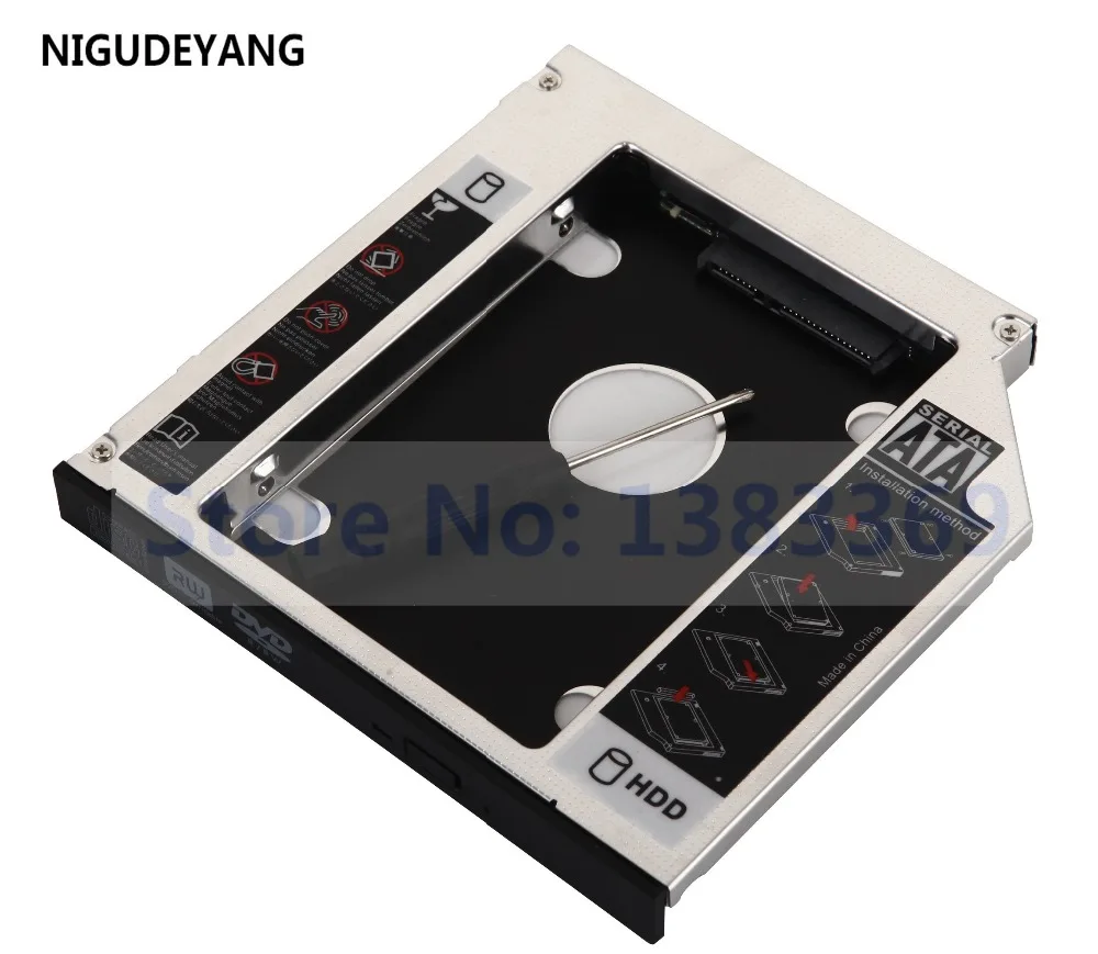 Nigudeyang 2nd жесткий диск HDD SSD Caddy для HP EliteBook 8530 Вт 8440 Вт 8540 Вт замены bc-5541h ad-7561s