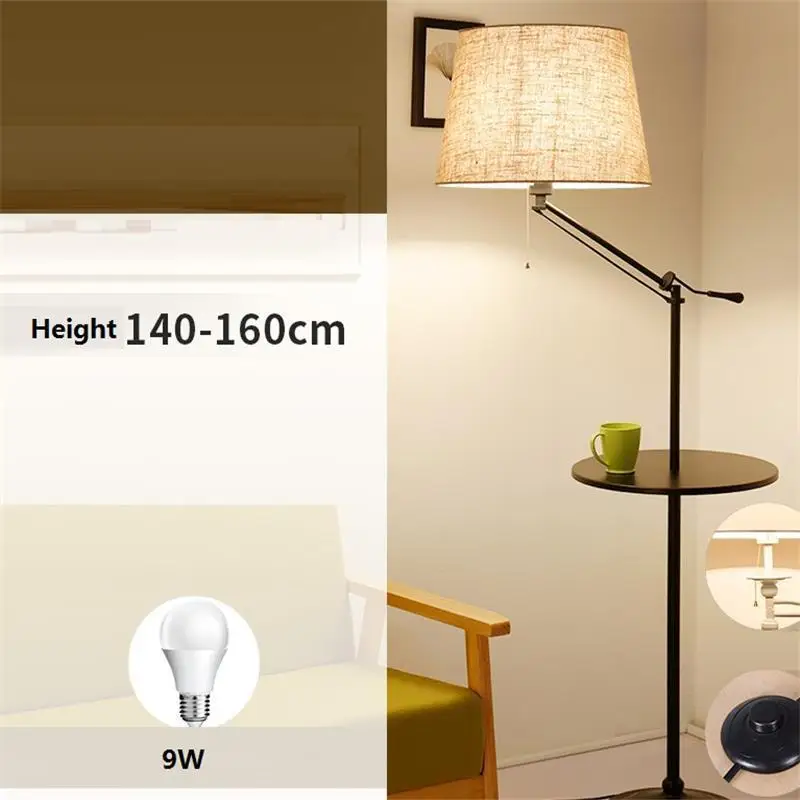 Version B Скандинавский Vloerlamp, стоячий светильник, lampada Da Terra Staande Lampadaire, для салона, для гостиной, Lampara De Pie, стоящая лампа - Цвет абажура: Version B