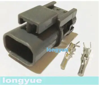 

longyue 10 Kit 2 Way pulg 2-pin male Alternators Connector