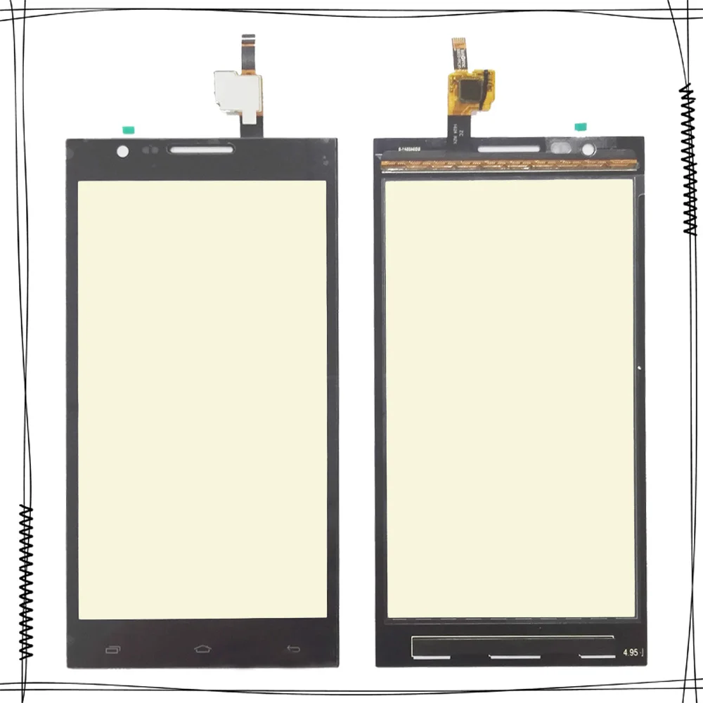 5.0" Black Touch For MTC Smart Surf 4g Screen Digitizer Glass Panel No LCD Mobile Phone Replacement | Мобильные телефоны и