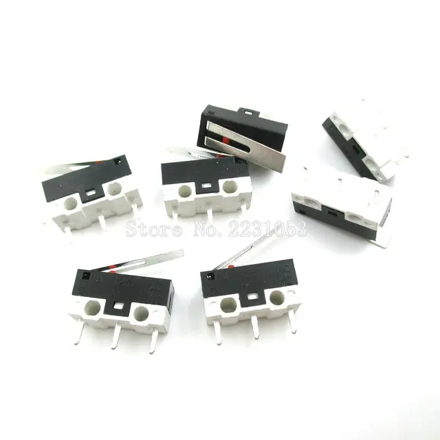 20pcs lot micro switch push button switch 3 pin 1a 125v ac mini20pcs lot micro switch push button switch 3 pin 1a 125v ac mini light touch