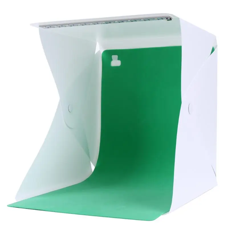 27 5 24 5 4cm Portable Lightbox Folding Photography Studio Softbox LED Light Backdrop Box For