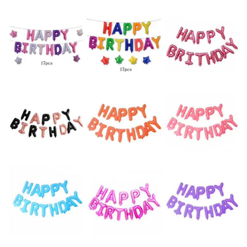 Aliexpress.com : Buy TSZWJ new 13pcs lots letters Happy Birthday