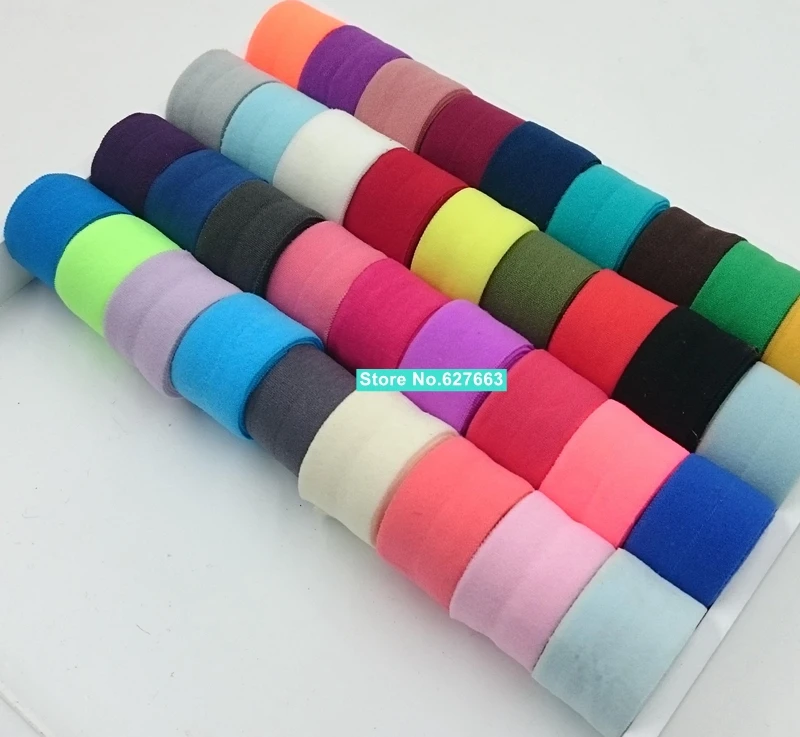 

Hot Sale!!! 2cm wide unfolded Nylon Spandex webbing bias binding tapes elastic band DIY Kids clothes bags sewing craft