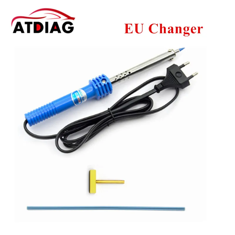 1 шт. 220V 240V 40W тонкий наконечник паяльника сварочный пистолет инструмент с припоем