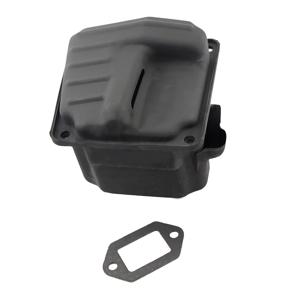 Baratos Silenciador de doble puerto de escape WT Junta nuevo para STIHL 044 046 ms440 ms460 Motosierras partes, césped desbrozadora cortasetos reemplazos