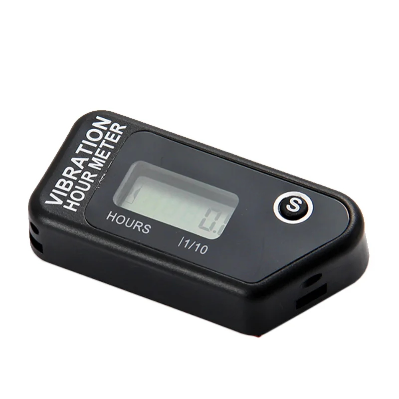 

Free Shipping!Motocross Wireless Vibration Hour Meter In black Color