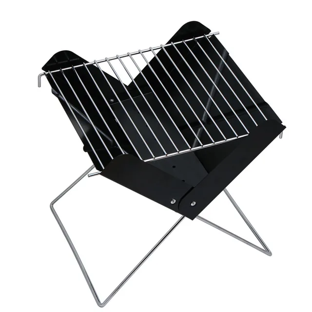 Stainless Steel Small Bbq Household Charcoal Grill Outdoor Folding Stainless Steel Small Bbq Household Charcoal Grill Outdoor Folding Portable Field