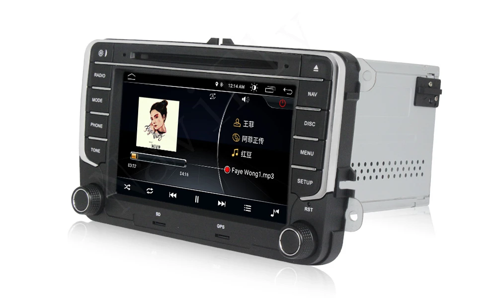 Clearance NaviFly 2 din Android 8.1 car dvd player for Volkswagen PASSAT/POLO/GOLF 5 6/BORA/TRANSPORTER/MAGOTAN/TOURAN/for Skoda/Seat 12