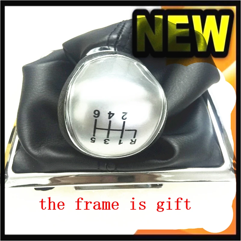 ộ ộ ༽fat 6 Speed Manual Gear Gear Shift Knob With Boot 【ᗑ