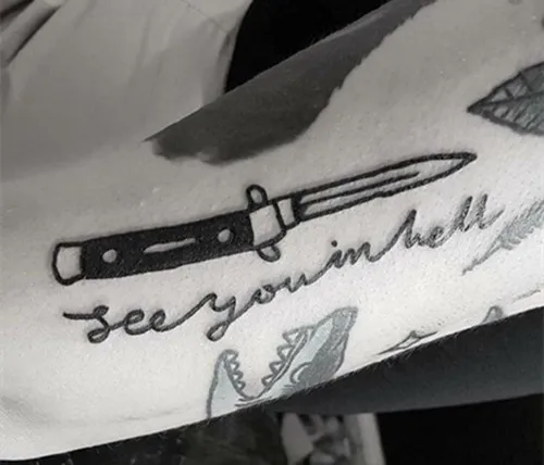 Black Dagger Tattoos Cute Simple Tattoos Black Dagger Tattoos Cute Simple Tattoos