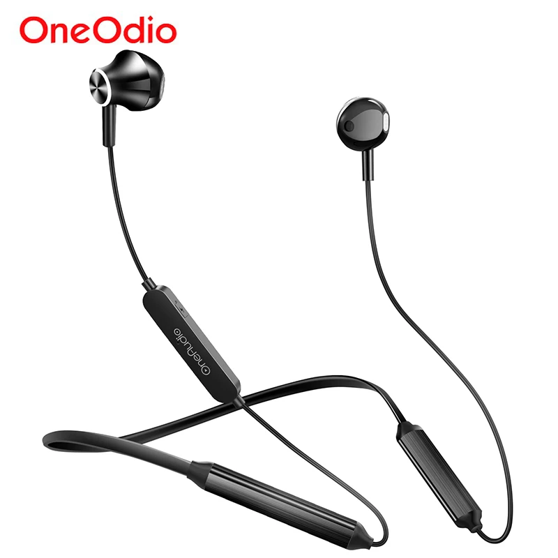 Спортивные Bluetooth наушники Oneodio A15 беспроводные с шейным ободом вкладыши гарнитура