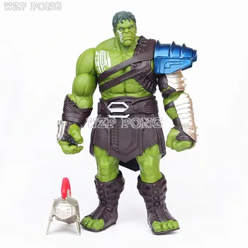 

33 CM Avengers Toy Superhero Thor 3 Ragnarok Hulk Robert Bruce Banner PVC Action Figure Joint Movable Model Kids Gift Brinquedos
