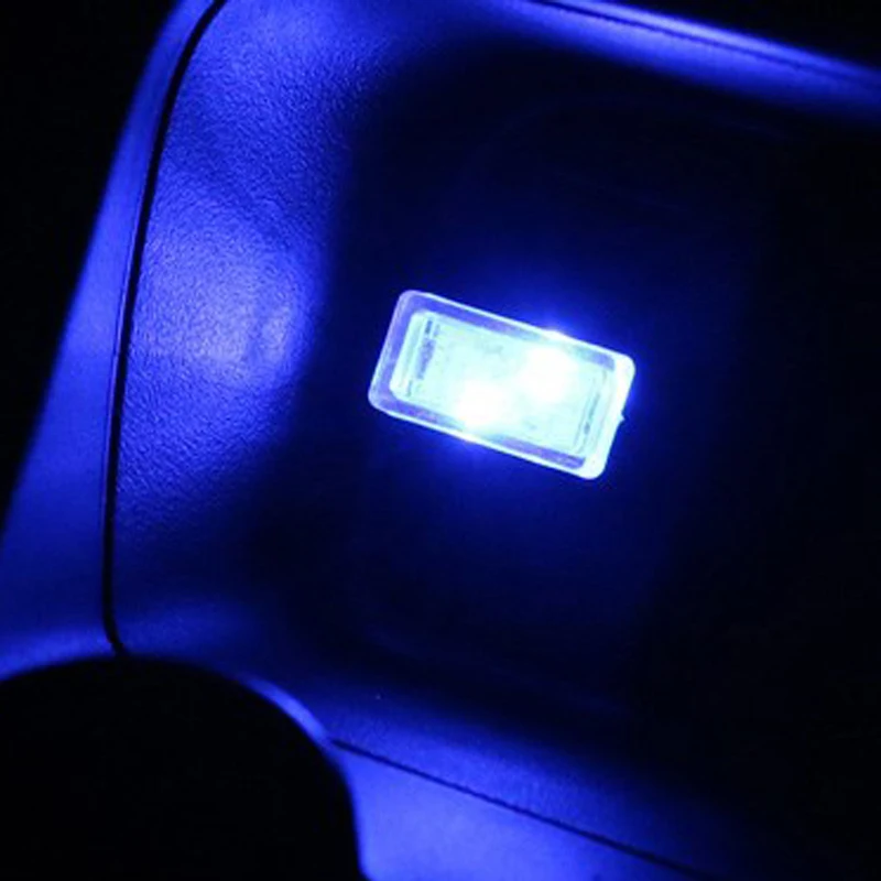 1 шт. автомобильный Стайлинг USB атмосферный светодиодный свет автомобильные