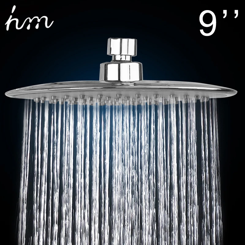 Preise Hm 9   Regen Dusche Köpfe UltraTthin Regaderas Para Ducha Banheiro Kopf Dusche Chuveiros Prysznic Duschkopf Bad Showerhead