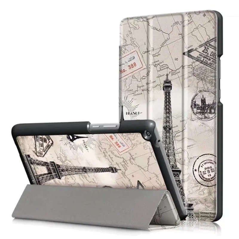 

8 inchTablet Case for Huawei MediaPad T3 8.0 KOB-L09 KOB-W09 Magnetic Folding Stand Smart PU Leather Cover