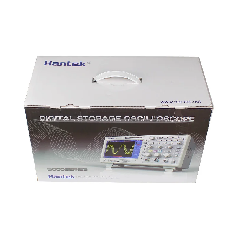 Цифровой осциллограф Hantek DSO5202P/5102P 200 МГц 2 канала 1 Гвыб/с 7 дюймов TFT ЖК дисплей