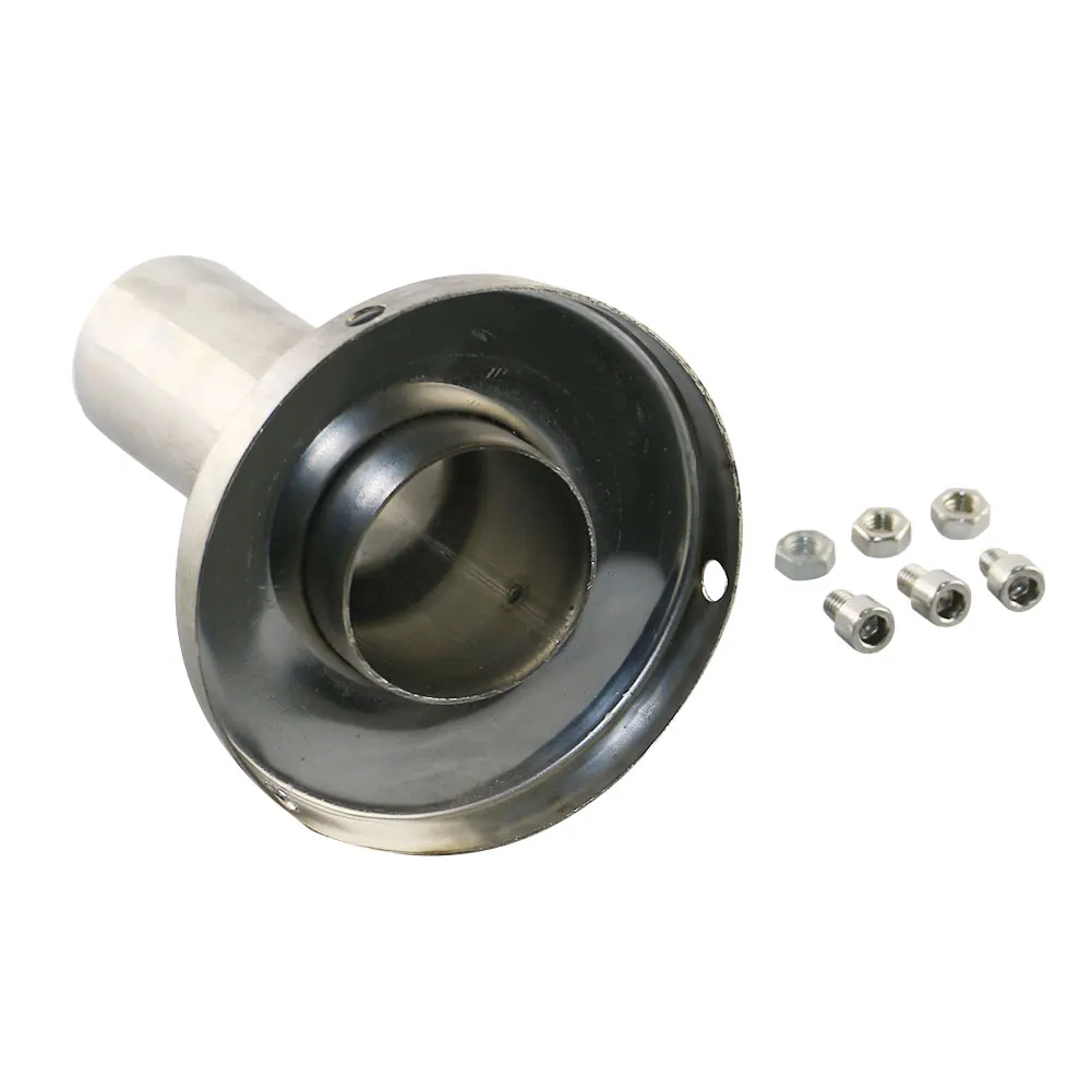 Car Exhaust Muffler Silencer 76mm 89mm 102 114mm reduce noise exhaust muffler tip exhaust pipe muffler
