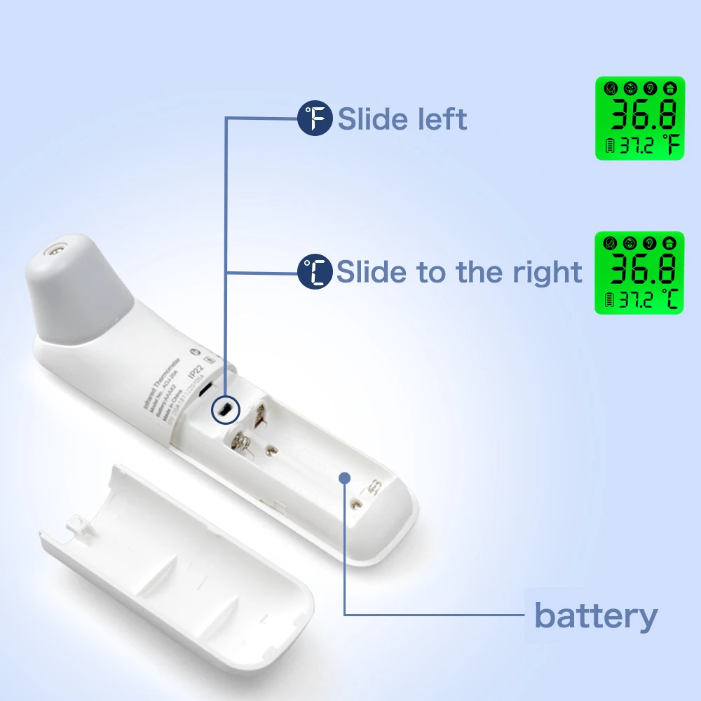 Infrared Forehead Thermometer for Adults, ELERA Non-Contact