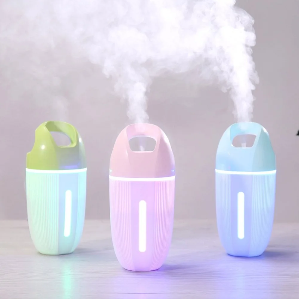

Mini USB 460ML Ultrasonic D6 Humidifier Air Humidifier Aroma Essential Oil Diffuser Aromatherapy for Office SPA