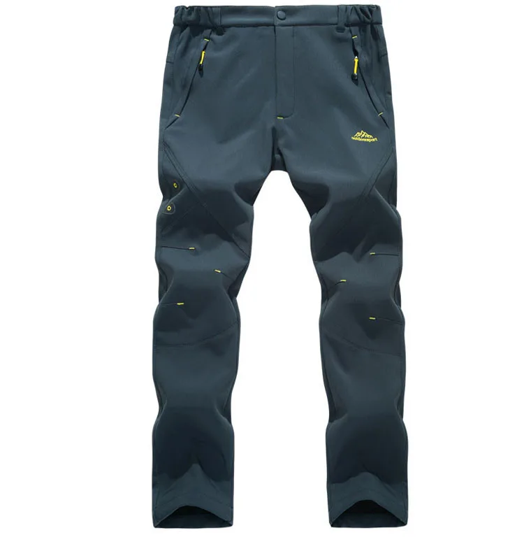 NaranjaSabor, осенние мужские штаны, теплые, внутри, флис, повседневные, теплые, зимние, водонепроницаемые, мужские, плотные брюки для бега, 5XL