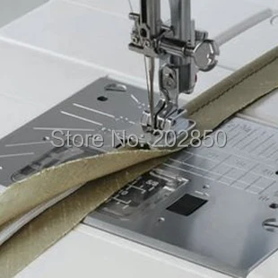 

Domestic Multi-Function Sewing Machine Parts,Piping Presser Foot With 2 Grooved Holes,#CY-9908,Fit For Brother,Janome,Singer...