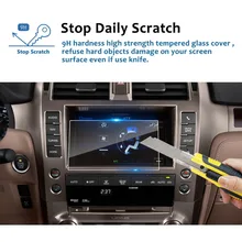 RUIYA Защита экрана для Lexus GX 460 8 дюймов Автомобильный gps навигационный центр сенсорный дисплей, 9H Закаленное стекло Защитная пленка для экрана