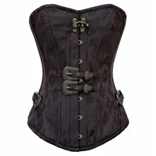 

Plus Size S-2XL Steampunk Corsets And Bustiers Waist Training Corset Steel Bone Corset Top Sliming Bodyshapper Overbust