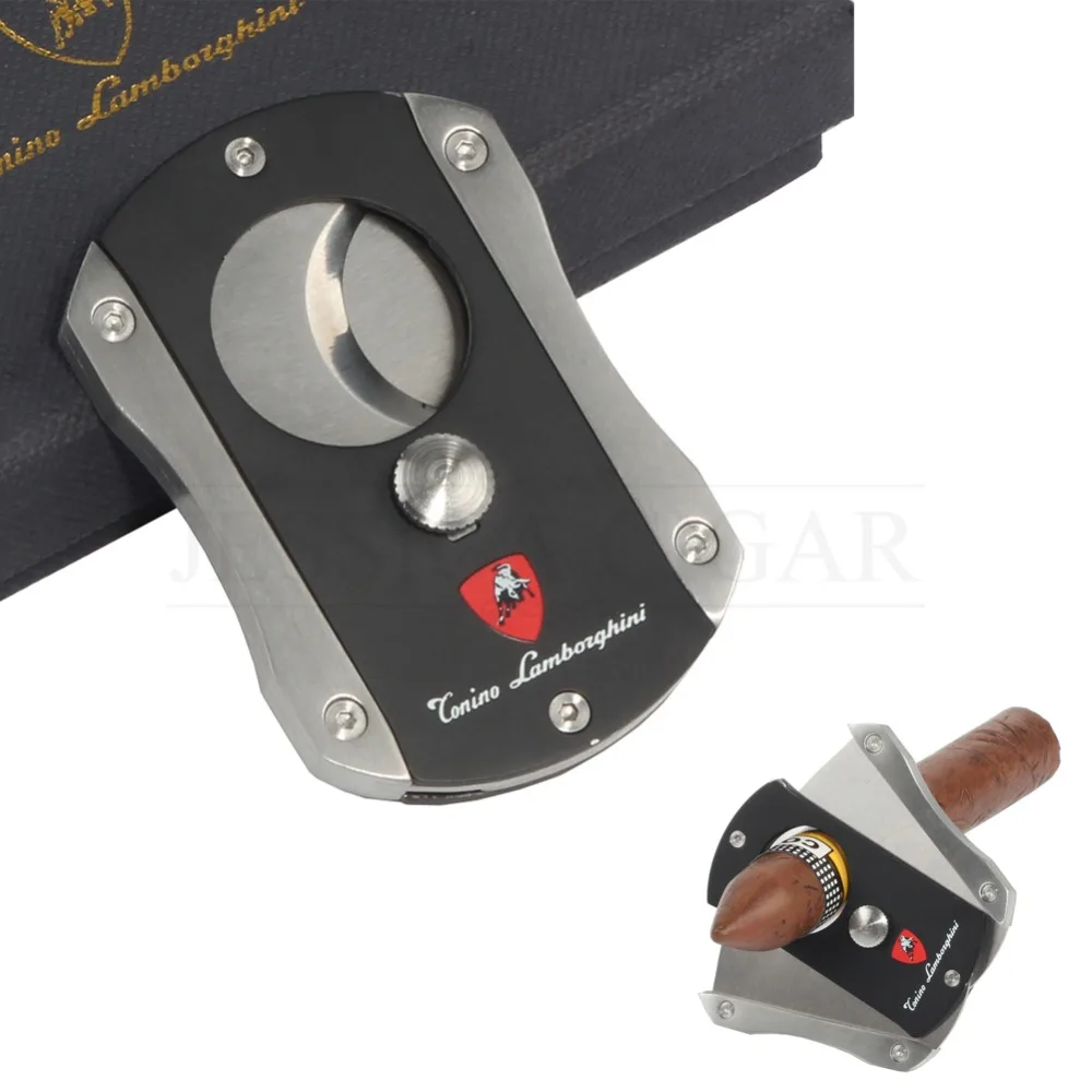 GALINER Cool Dual Sharp Blades Cigar Cutter Scissors Quick Smooth