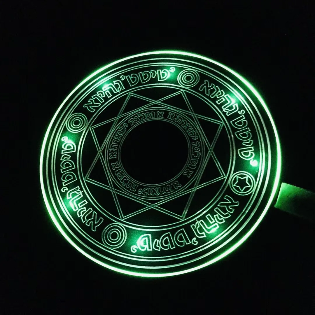 New Comic Magic Array Wireless Charger 7.5w 10W Magic Circle Qi Wireless Universal Fast Charger Charging Pad with Box Dropship