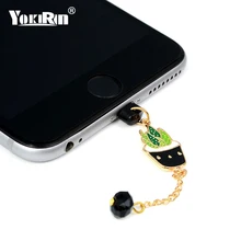 YOKIRIN горшок культуры силиконовые наушники против пыли заглушка колпачок для наушников зарядное отверстие для iPhone 8 7 7Plus 8plus телефон разъем для наушников