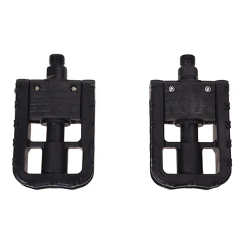 

Cycling Bike Bicycle MTB BMX Folding Plastic Pedals Flat Platform Outdoor Black