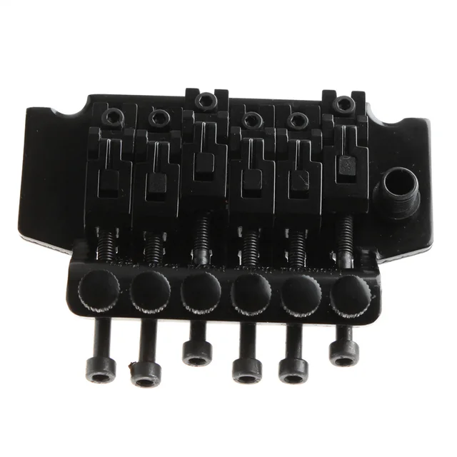 Acoustic Guitar Bridge with Locking Nut and Locking Saddles Guitar