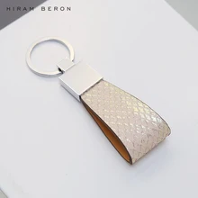 Hiram Beron Леди прекрасный розовый цвет декоративный ключ органайзер змеиная кожа пользовательское имя сервис Прямая поставка