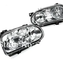 MK4 стильная прозрачная стеклянная фара для Volkswagen для VW Golf MK3