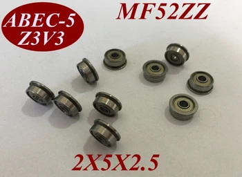 

100Pcs MF52Z MF52ZZ MF52 ZZ MF52-Z MF52-ZZ 2X5X2.5 MM 2*5*2.5 MM Miniature roller shaft motor deep groove Ball Bearing tools