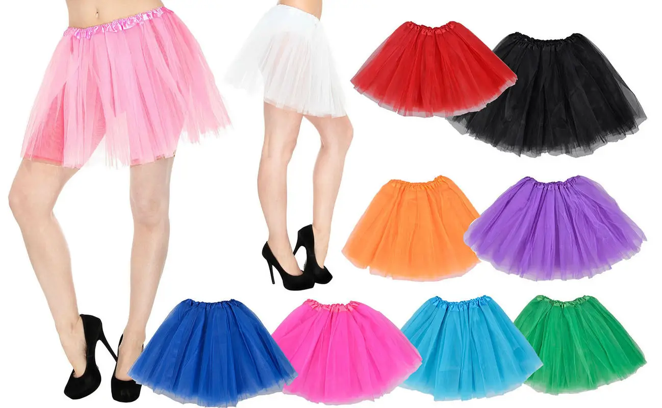 Adult/Women Tulle Dancewear Tutu Ballet Pettiskirt Princess Party Skirt