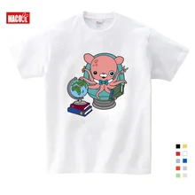Girls Baby Clothes for Summer Submarine Octopus Cartoon Printing T Shirt Girls Summer Clothes Short White Cotton T-shirts 3T-9T Girls Baby Clothes for Summer Submarine Octopus Cartoon Printing T Shirt Girls Summer Clothes Short White Cotton T-shirts 3T-9T