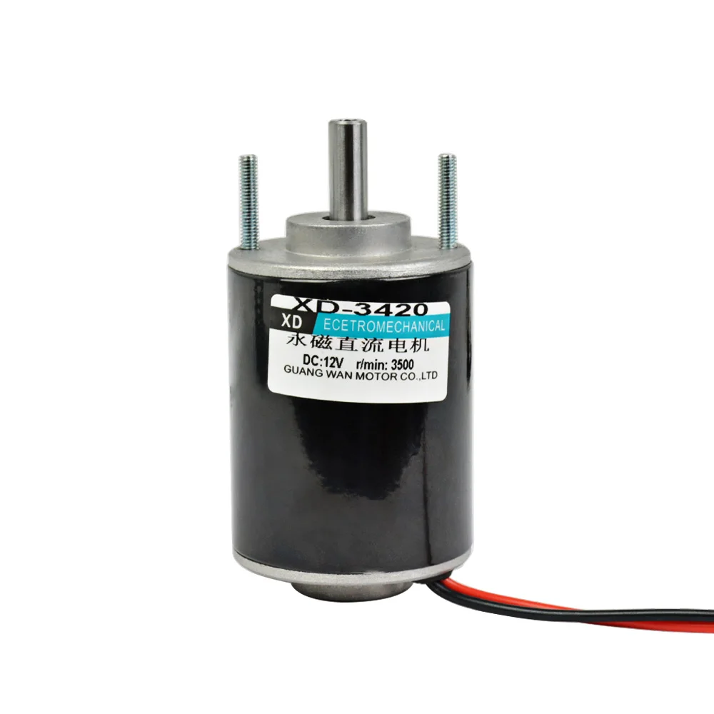 YIMAKER Micro DC 12 В 24 в мотор 30 Вт 3500 7000 об/мин высокоскоростные полые моторы вала