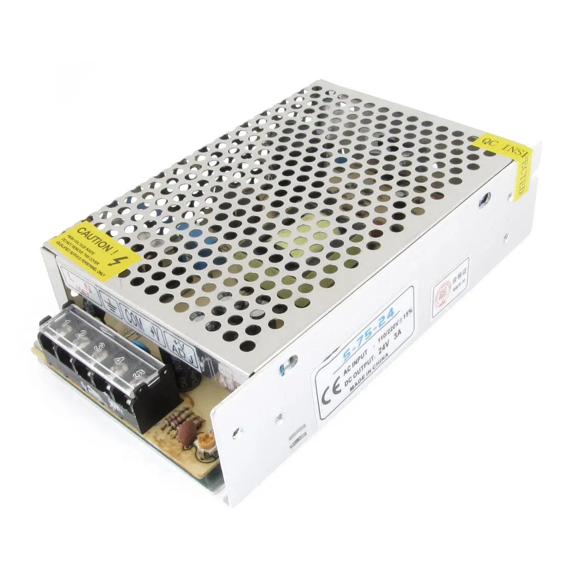 

AC 110/220V 24VDC 3A 72W Power Supply Transformer for LED Flexible Strip Lamp
