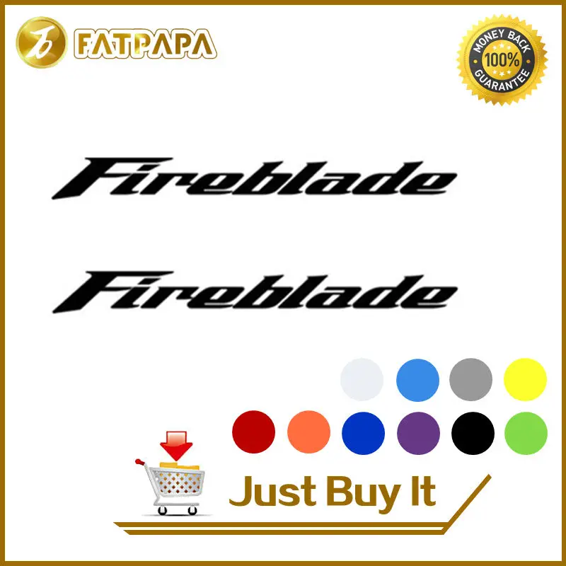 

motorcycle bike Fuel tank Wheels Fairing notebook Luggage helmet MOTO Sticker decals For HONDA Fireblade CBR 1000 900 954 RR