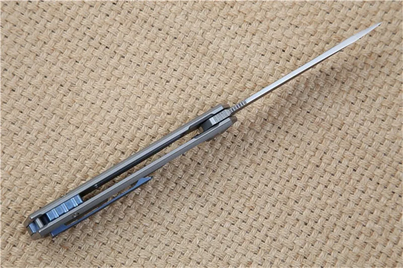 MIKER складной нож для ежедневного использования, M390 лезвие titanium рукоятка карманный нож Отдых на природе охотничий нож для выживания для повседневного использования, уличное тактическое снаряжение инструменты