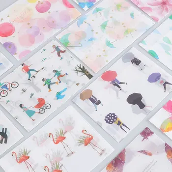 

3 pcs Butterflies feathers flamingos elk Sulfuric acid paper Envelope stationery Supplies envelope for Wedding Letter Invitation