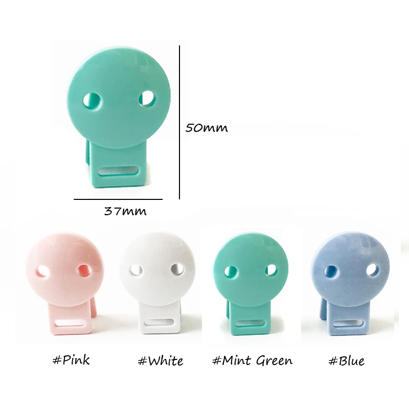 

3-5pcs/lot Baby Plastic Pacifier Clips Jewelry Making Pacify Soother Holder For Baby Feeding Accessories Multi Pacifier Chain