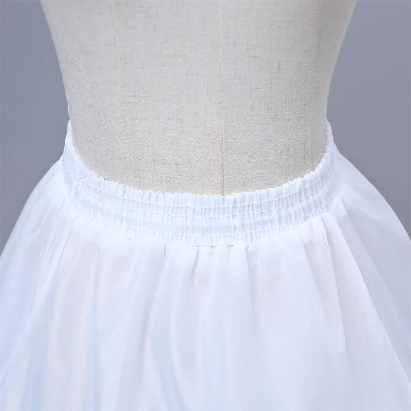 JIERUIZE In Stock Free shipping High Quality White Petticoats 3 Hoops Wedding Accessories For Wedding Dresses Bridal Gowns