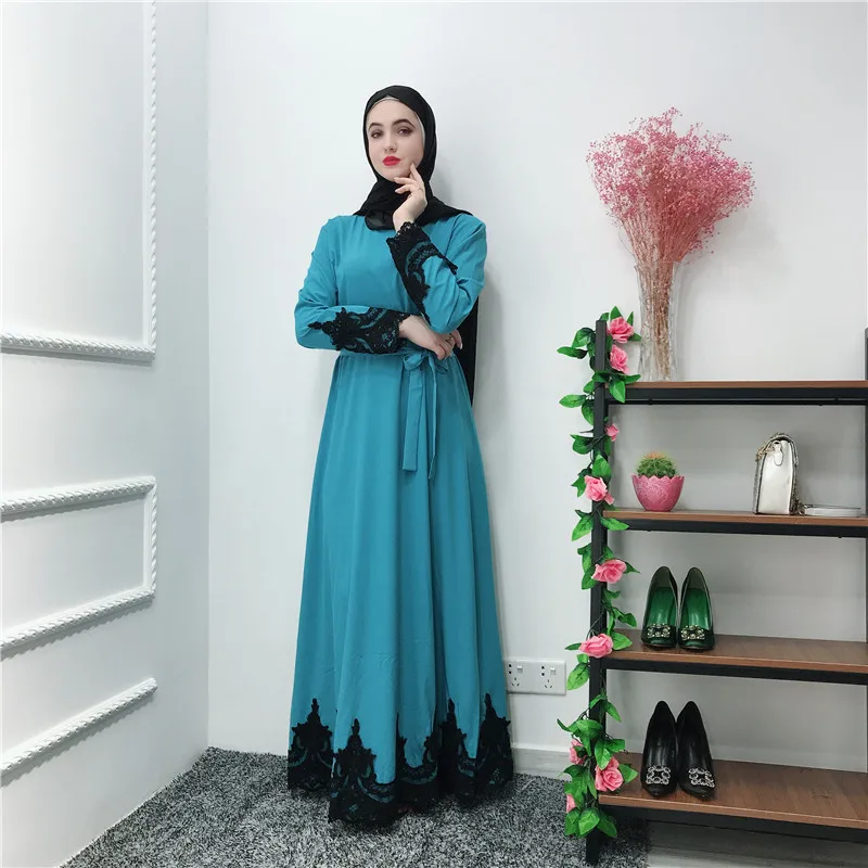Элегантный женский Восточный халат из марокена Катара Elbise Турецкая мусульманская одежда Кафтан Дубай abaya кимоно халат мусульманское